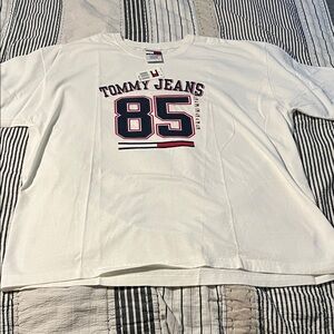 Tommy Hilfiger Jeans White Graphic T-Shirt NWT XL